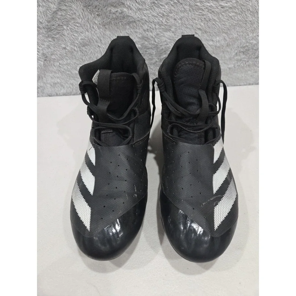 adidas ADIZERO Chaos Lineman Football Cleats Men's sz 9 Black If5116